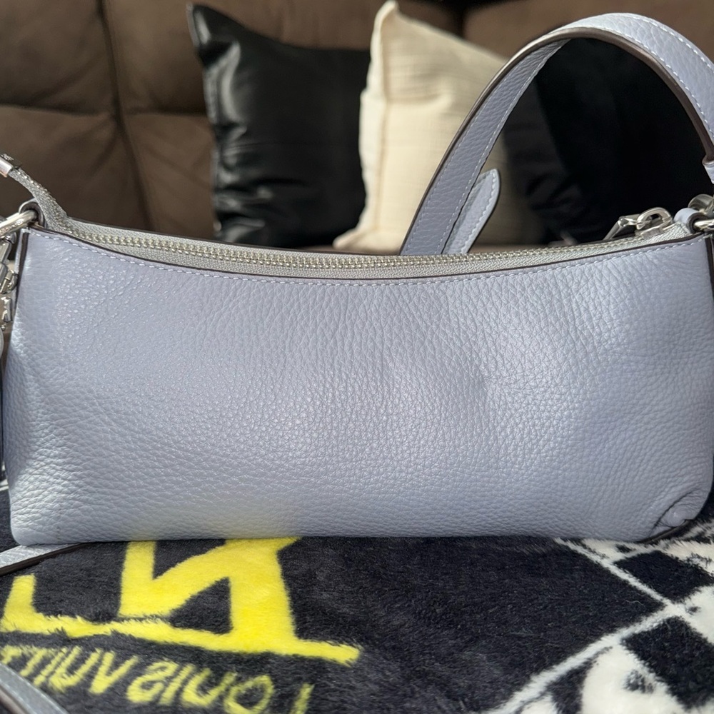 Coach Women's Gray Leather Bag - Picture 2 of 5